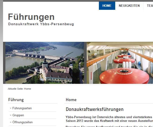 Donau-Kraftwerk Ybbs-Persenbeug